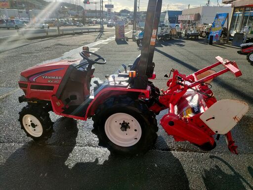 引取限定】ヤンマー トラクター Ke-40 14馬力 稼働時間335h 自動水平