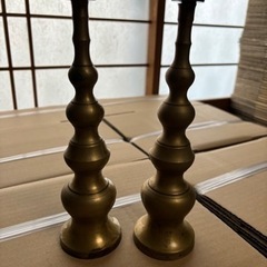 仏具　ろうそく立て　２本