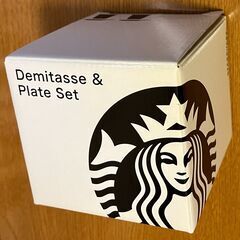 [STARBUCKS]デミタスDemitasse&Plate Set