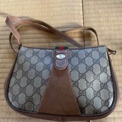 GUCCIショルダーバック　ジャンク品