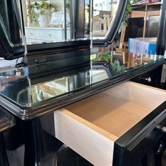 ロココ ドレッサー 鏡台 メイクテーブル エレガント クラシカル クラシック