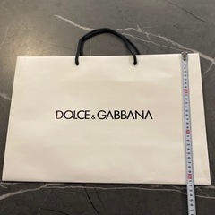【DOLCE&GABBANA】ショップ袋 2枚セット