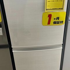 J5058 ☆1ヶ月保証付☆ 2ドア冷蔵庫 シャープ SHARP SJ-D14D-W 2017
