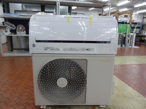 ID 398030　エアコン4K　東芝　２０２０年　14～16畳　100V　冷暖　RAS-F401E7RCW
