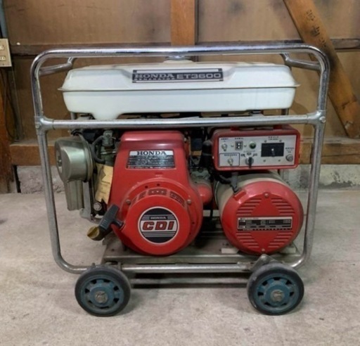 HONDA  GENERATOR  ET6300  発電機  レトロ
