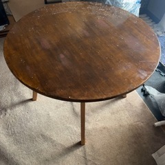 テーブル 食卓テーブル 直径105cm