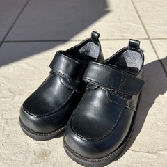 子供用 革靴(黒) 14.0cm