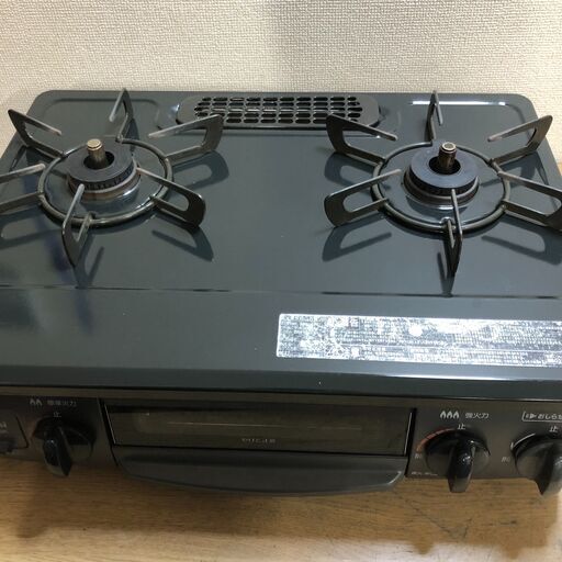 2021年製 リンナイ ガステーブル ガスコンロ KG34NBKR LPガス  