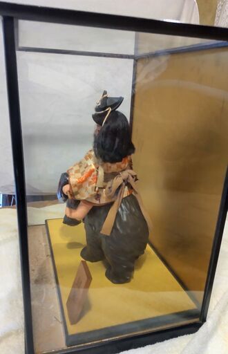 美品 五月人形 金太郎 熊乗 しっかりした眼差し 可愛らしい顔立ち