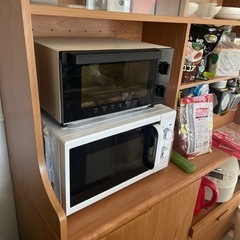 【取引中】ニトリ　オーブントースターと電子レンジ
