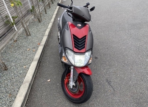 キムコ　スーパー9 赤黒50cc