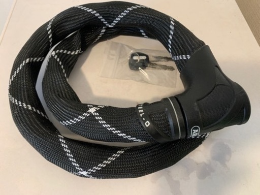 ABUS steel O チェーンロック　鍵　自転車　　ロードバイク