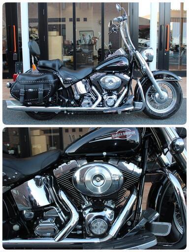 【即乗出可】2005 FLSTC ヘリテイジ ソフテイル クラシック 1450cc キャブ車 カスタム多数 20831km/検R6年9月☆Heritage Softail Classic