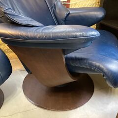 中古）カリモク　リクライニングチェア karimoku(カリモク家具)のTHE FIRST(ザ・ファースト) RU73 本革