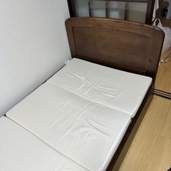 ニトリ　ベッドフレーム　収納付き　家具 ベッド シングルベッド