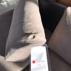 【新品未使用！】3人掛けレザーテックスソファー