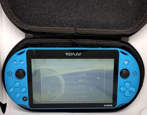 PlayStation Vita　PSVITA アクアブルー PCH-2000 ソニー　SONY