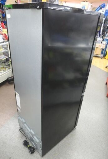 西岡店 2ドア冷蔵庫 153L 2018年製 東芝 GR-P15B5 ブラック TOSHIBA
