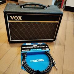 ギターアンプ　VOX V9106  シールドセット