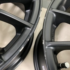 HRS★マットブラック　16×7J　4H100　＋40　フィット　アクア　スイフト　ヴィッツ　フィールダー　岩手県盛岡市