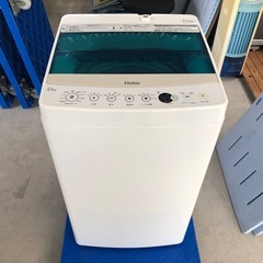 【美品】2017年式 ハイアール全自動洗濯機「JW-C45A」...