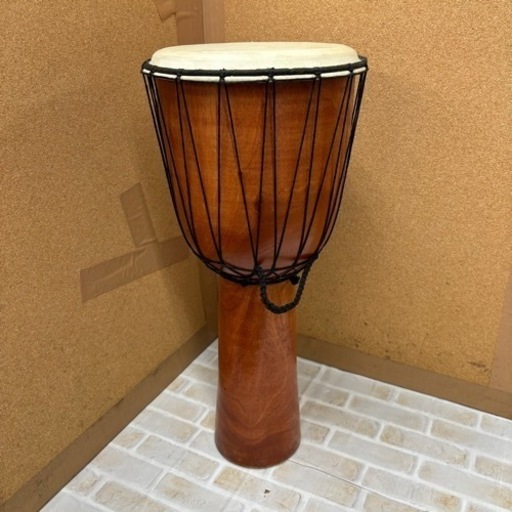 I484  ジャンベ 西アフリカ民族楽器　⭐ 動作確認済 ⭐ クリーニング済
