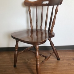 【ネット決済】椅子　チェアー 木製　アンティーク調