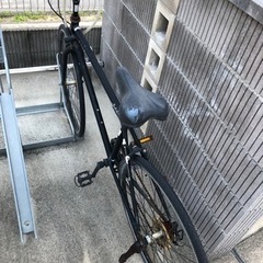 両輪パンク　自転車