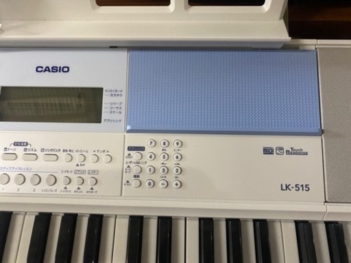 美品 カシオ 光ナビゲーションキーボード LK-515 - 鍵盤楽器、ピアノ 