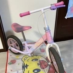 【ディズニープリンセス】キックバイク