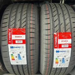 🌞205/40ZR17⭐工賃込み！新品未使用！VWポロ、プジョー206、アバルト595、695、スマートフォーツー、フォーフォー、ルノーウィンド、トゥインゴ等に！THREE-A製サマータイヤ入荷しました🌞