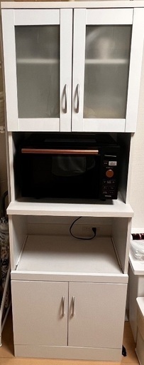 一人暮らし　少人数　キッチンキャビネット