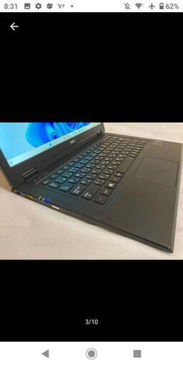 きれいパソコン！人気のLavie PC-NS350FAW カメラ ブルーレイ 大画面