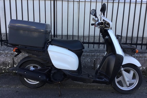 動作＞ヤマハ GEAR・ギア UA06J 4スト・鍵付リアボックス リアBOX