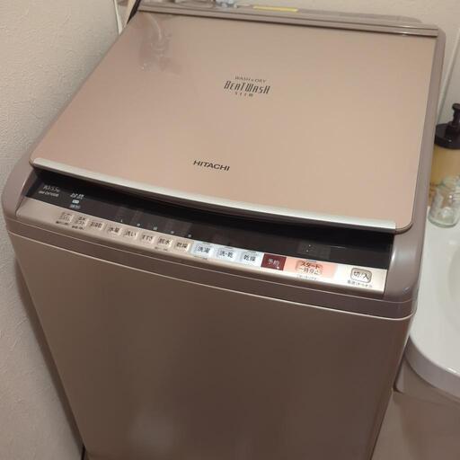 受け渡し予定者決まりました。日立 ビートウォッシュ 乾燥機能付洗濯機 2018年製 BW-DV100B-N