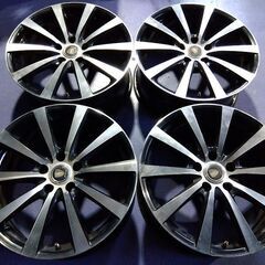 18インチ☆人気色☆ハリアー アルファード エクストレイル レクサス クラウン エスティマ プリウスα RAV4 中古4本