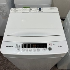 ⭐︎激安⭐︎Hisense 2022年製 4.5kg 洗濯機😊家...