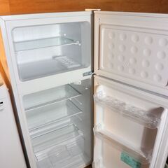 【購入者決定】仙台市内配送料込み！美品 2021年製 ハイアール 2ドア冷蔵庫130L＆4.5㎏洗濯機  単身セット 高年式 直接引き取りでお値引き