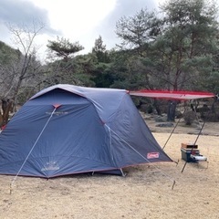 コールマン タフワイドドーム Ⅳ／300（グレー） グランドシート付き