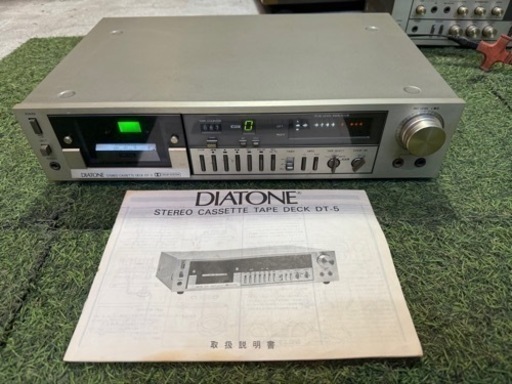 DIATONE ダイヤトーン DT-5 ステレオカセット稼働品 美品 送料無料