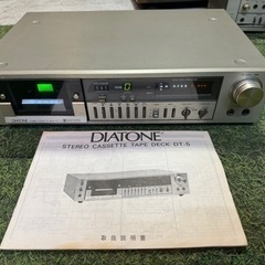 DIATONE ダイヤトーン DT-5 ステレオカセット稼働品 ...