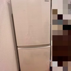 SHARP 137ℓ 冷蔵庫  