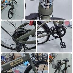 J555★状態良し★折りたたみ自転車★Jeep★6段★20インチ