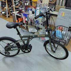 J555★状態良し★折りたたみ自転車★Jeep★6段★20インチ