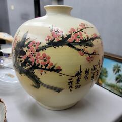 【ネット決済】b 梅 壺 大きい 花瓶