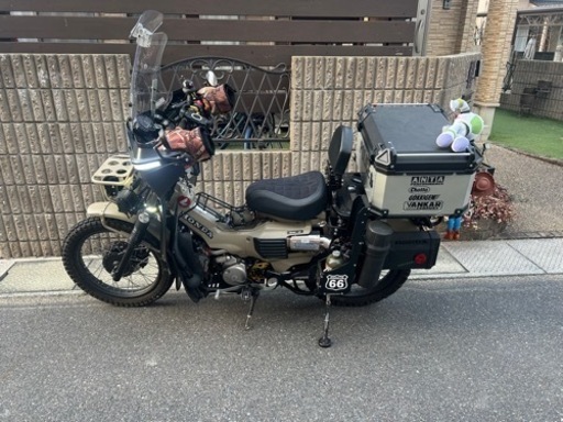 ハンターカブ CT125 JA55 181ccボアアップ フルカスタム 改造多数