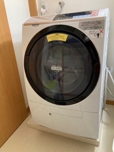 日立ビックドラム2018年製スリム　BD-SV110B 洗濯機