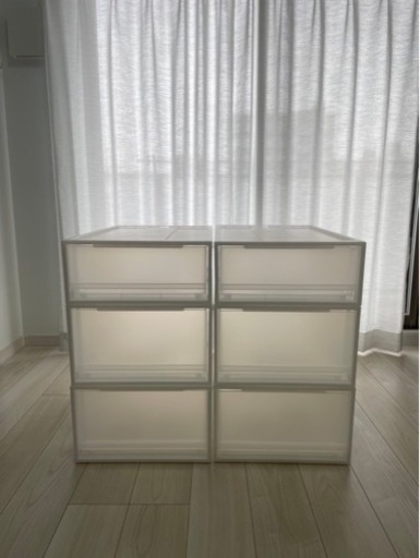 新品未使用！ 無印良品 プラスチックチェスト 6個セット