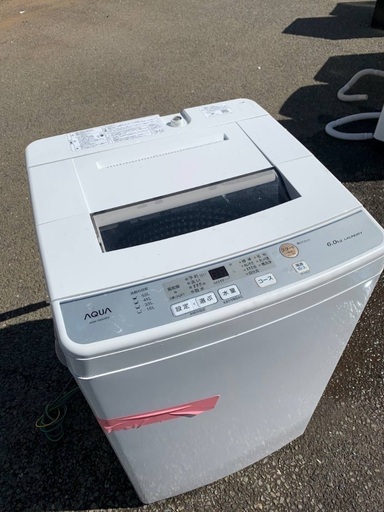 ♦️AQUA全自動電気洗濯機  【2020年製 】AQW-S60H