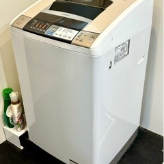 3/6に取りに来れる方にお譲りします！日立乾燥機付洗濯機2012...